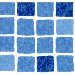 Пленка ПВХ 1,65х25,00м "SBGD 160 Supra", Mosaic blue
