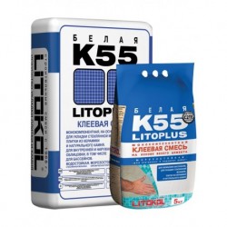 Клей для стеклянной мозаики LITOPLUS K55 (5 кг)